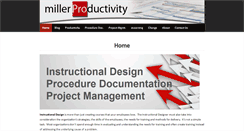 Desktop Screenshot of millerproductivity.com