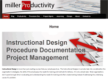 Tablet Screenshot of millerproductivity.com